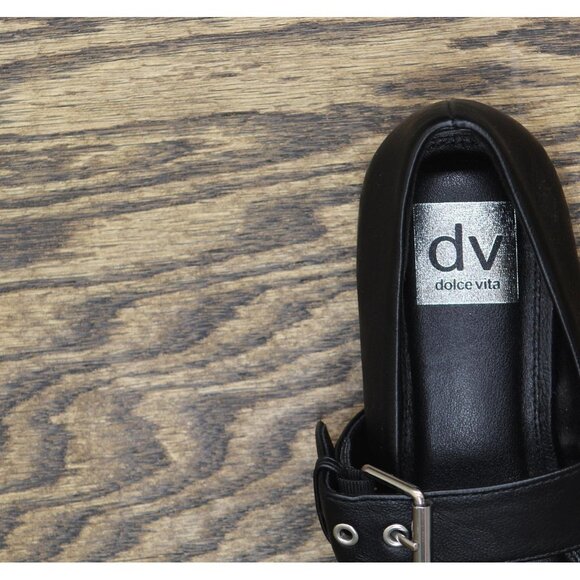 NEW DV Dolce Vita Womens Mellie Buckle Strap Mary Jane Flats MELLIE Black 6.5M - Picture 12 of 12